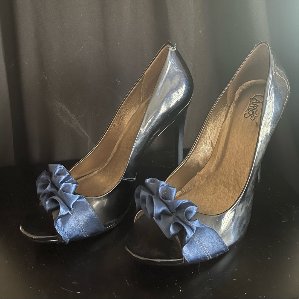 Blue, Carlos Santana heels